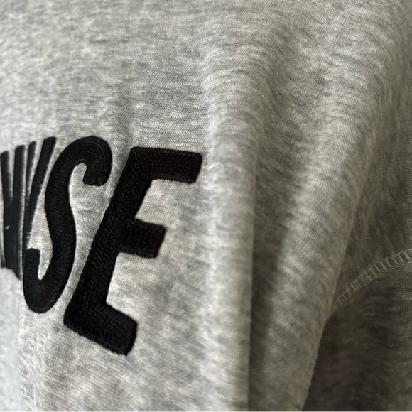 Amuse Society Logo Crewneck Sweatshirt grey Medium - Picture 4 of 8